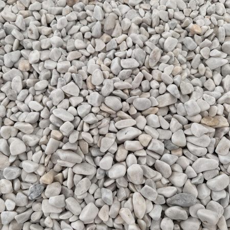 Галька мраморная белая фр. 10-20 мм