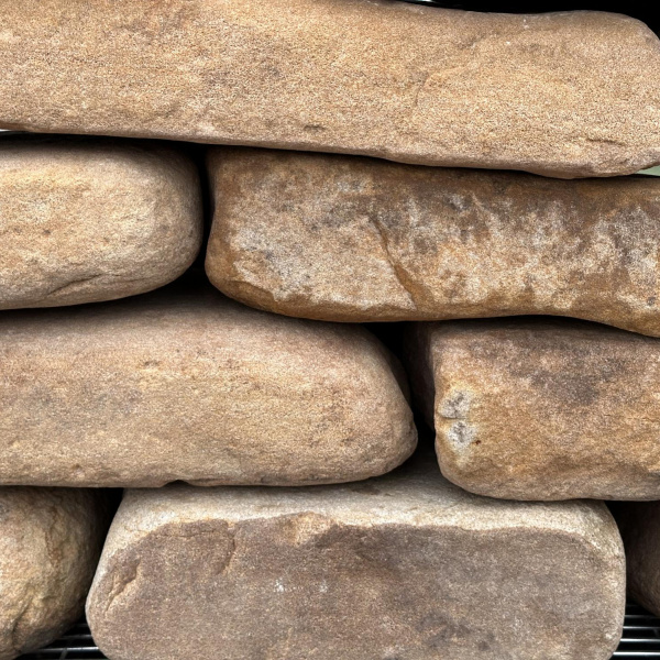 Камень для подпорной стенки "Столбики" толщ. 100-200 мм