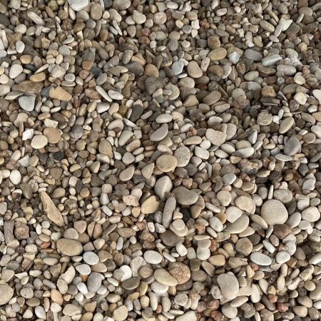 Галька каспийская "Медовая" фр. 5-10 мм для каменного ковра