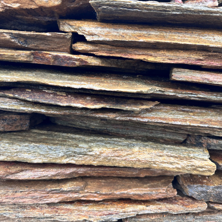 Плитняк сланец дикий "Кора дерева" толщ. 15-25 мм