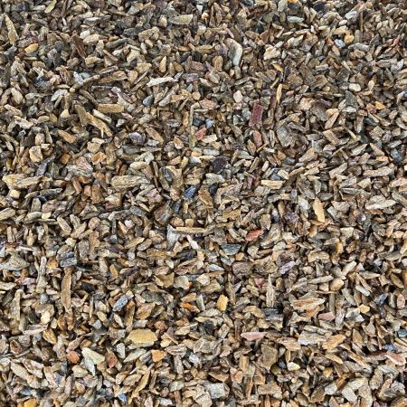 Каменная микрокрошка "Окаменелое дерево" фр. 3-5 мм для каменного ковра