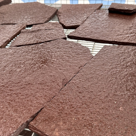 Плитняк лемезит дикий красный толщ. 15 мм