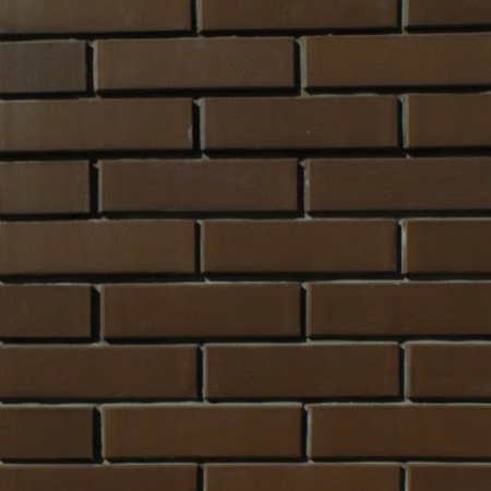 Облицовочный кирпич Темно-коричневый ЛСР 1нф гладкий