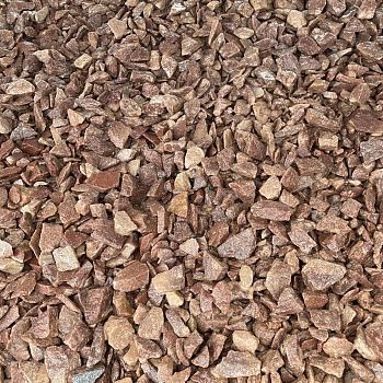 Каменная крошка кварцит "Малиновый" фр. 10-20 мм