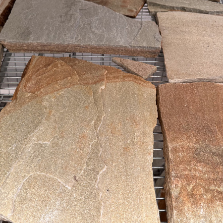 Плитняк златолит дикий толщ. 15-25 мм