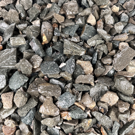 Каменная крошка зеленая фр. 20-40 мм