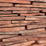 Камень для подпорной стенки дикий терракотовый толщ. 15 мм