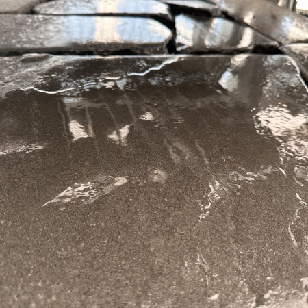 Плитняк песчаник галтованный серо-синий толщ. 30 мм