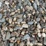 Галька речная "Микс" фр. 5-10 мм для каменного ковра