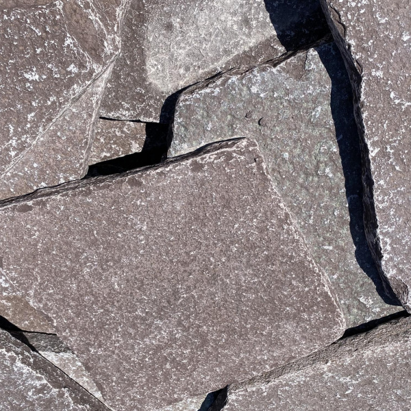 Плашка из лемезита "Бордо" галтованная