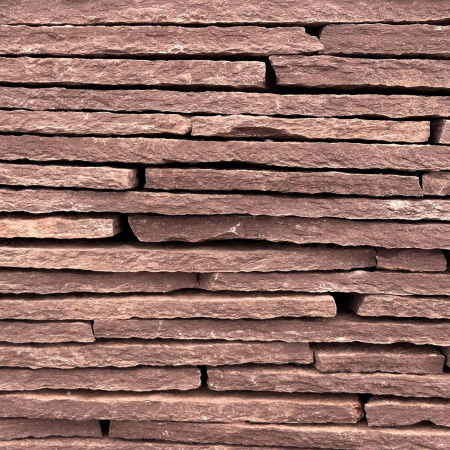 Камень для подпорной стенки лемезит дикий толщ. 15 мм