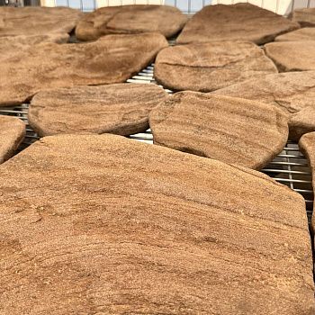 Плитняк галтованный луганский с разводами толщ. 20 мм