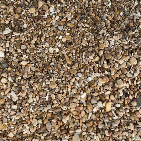 Галька каспийская "Медовая" фр. 3-5 мм (мешок 25 кг) для каменного ковра