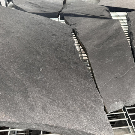 Плитняк песчаник дикий серо-синий толщ. 30 мм