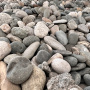 Галька речная серая фр. 40-70 мм