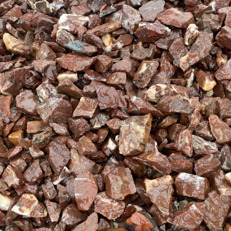 Каменная крошка яшма фр. 10-20 мм