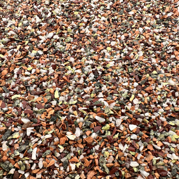 Каменная микрокрошка "Микс" фр. 2-5 мм