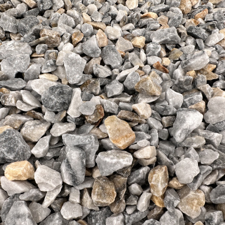 Каменная крошка серо-желтая фр. 10-20 мм