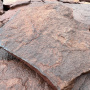 Плитняк песчаник дикий терракотовый толщ. 15 мм