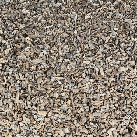 Каменная микрокрошка "Окаменелое дерево" фр. 3-5 мм для каменного ковра