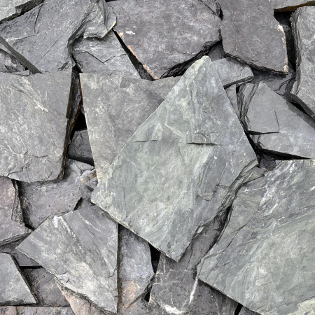 Плитняк сланец дикий малахит (мелкий формат) толщ. 15-25 мм