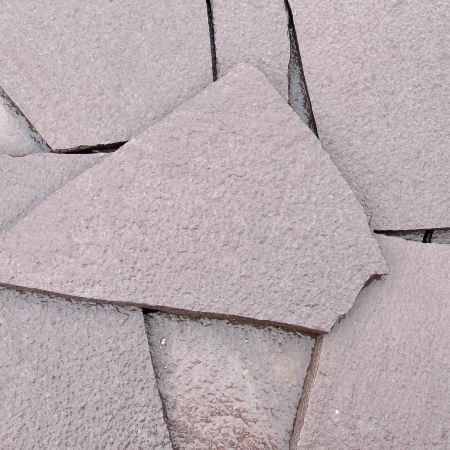 Плитняк лемезит дикий красный толщ. 20 мм