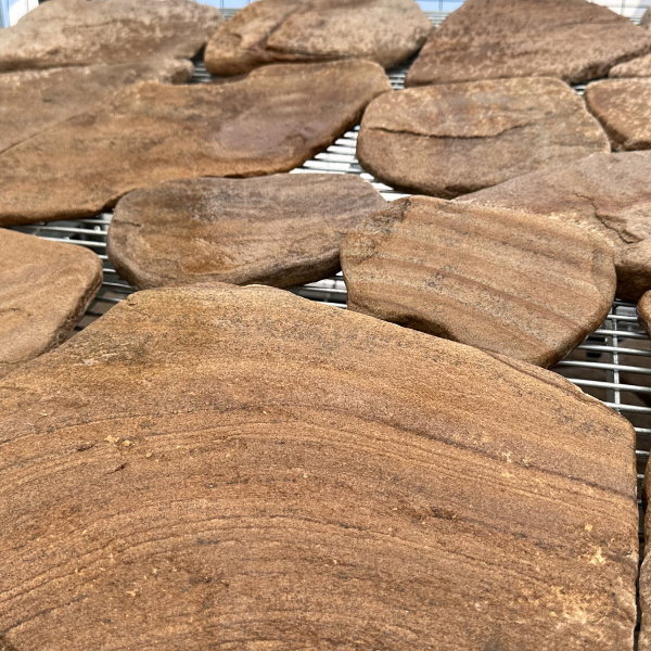 Плитняк галтованный луганский с разводами толщ. 20 мм