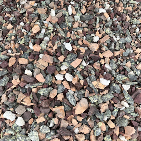 Каменная крошка "Микс" фр. 10-20 мм