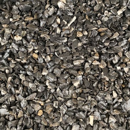 Мраморная микрокрошка черная фр. 3-5 мм для каменного ковра