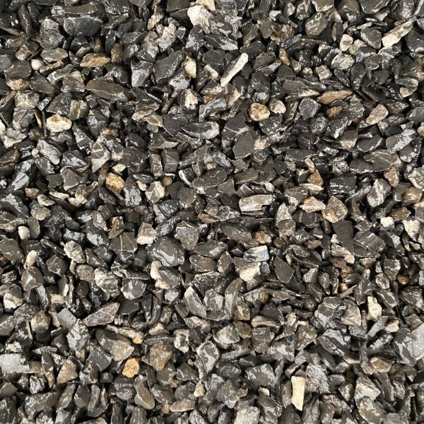Мраморная микрокрошка черная фр. 3-5 мм для каменного ковра