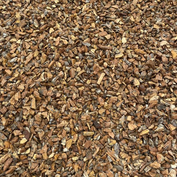 Каменная микрокрошка "Кора дерева" фр. 3-5 мм для каменного ковра