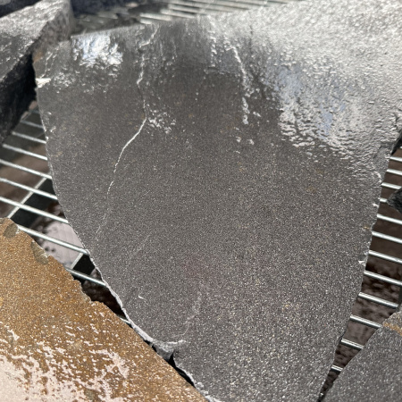 Плитняк песчаник дикий серо-синий толщ. 40 мм