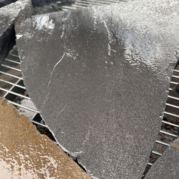 Плитняк песчаник дикий серо-синий толщ. 40 мм