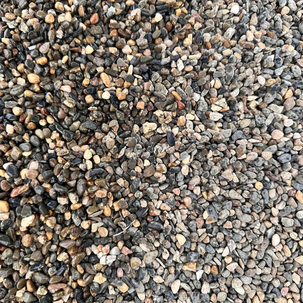 Галька речная бело-синяя фр. 5-10 мм