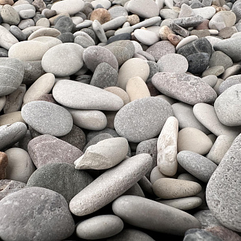 Галька морская коричневая фр. 10-20 мм