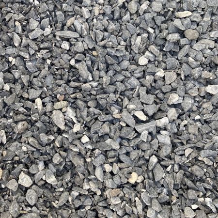Галька мраморная черная фр. 5-10 мм для каменного ковра