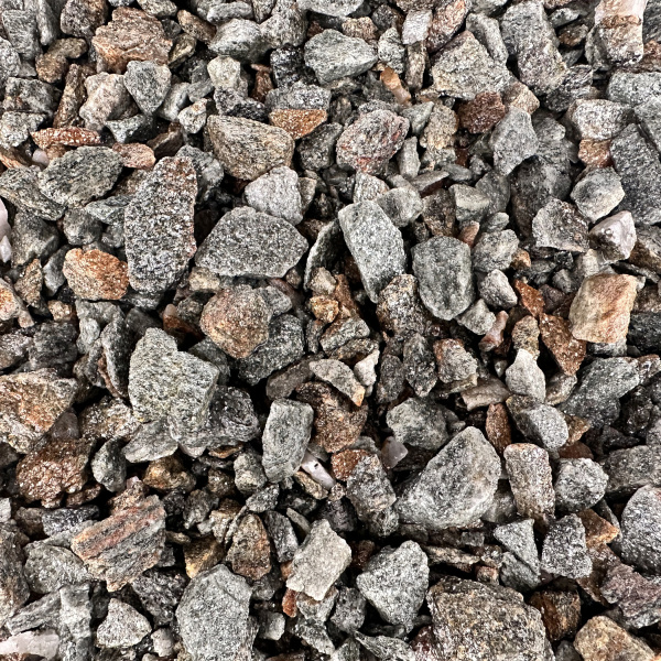 Каменная крошка златолит "Серебро" фр. 10-20 мм