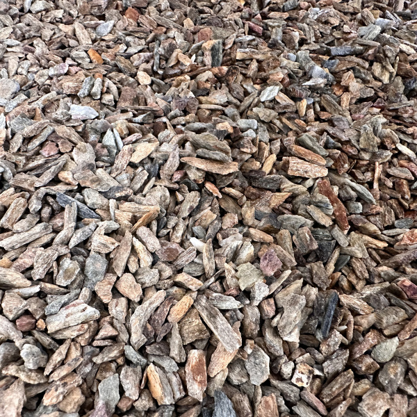 Каменная крошка "Окаменелое дерево" фр. 5-10 мм