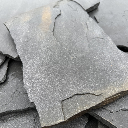 Плитняк песчаник дикий серо-синий толщ. 15 мм