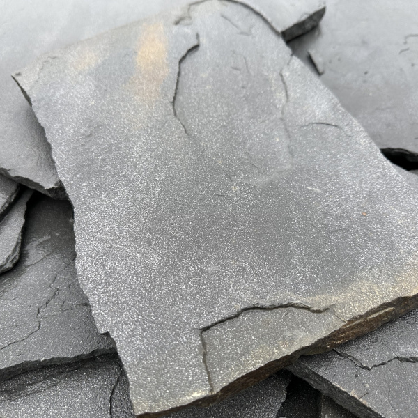 Плитняк песчаник дикий серо-синий толщ. 15 мм