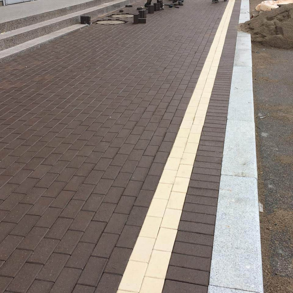 Клинкерная брусчатка Мюнхен ЛСР 200х100х50мм