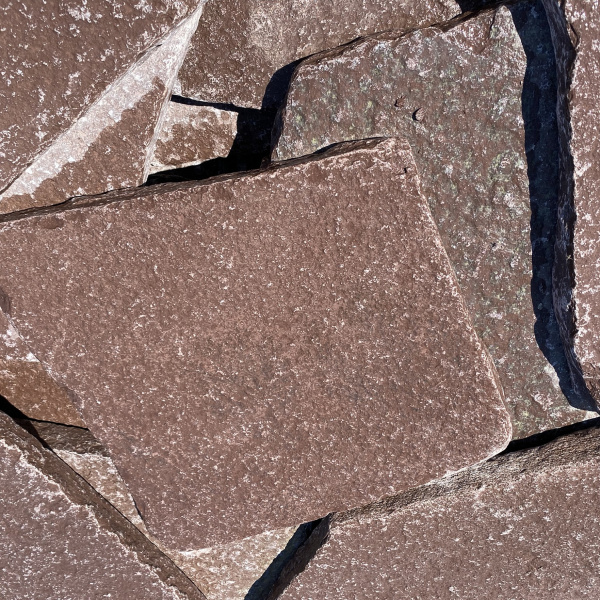 Плашка из лемезита "Бордо" галтованная