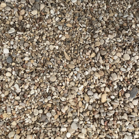 Галька каспийская "Медовая" фр. 3-5 мм для каменного ковра
