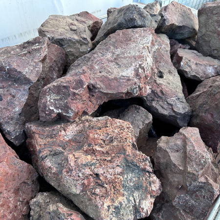 Бутовый камень яшма фр. 20-40 см