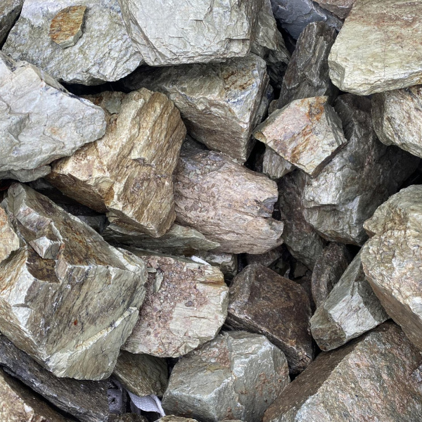 Бутовый камень салатовый фр. 20-40 см