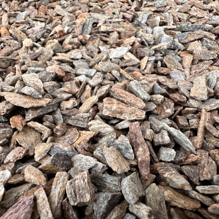 Каменная крошка "Окаменелое дерево" фр. 5-10 мм