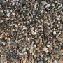 Галька речная "Микс" фр. 3-5 мм для каменного ковра